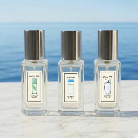 Жіночий набір &laquo;Свіжий&raquo; 🍃Light Blue, Green Tea, L&rsquo;Eau Par  9 мл &mdash; парфуми оптом 9ML